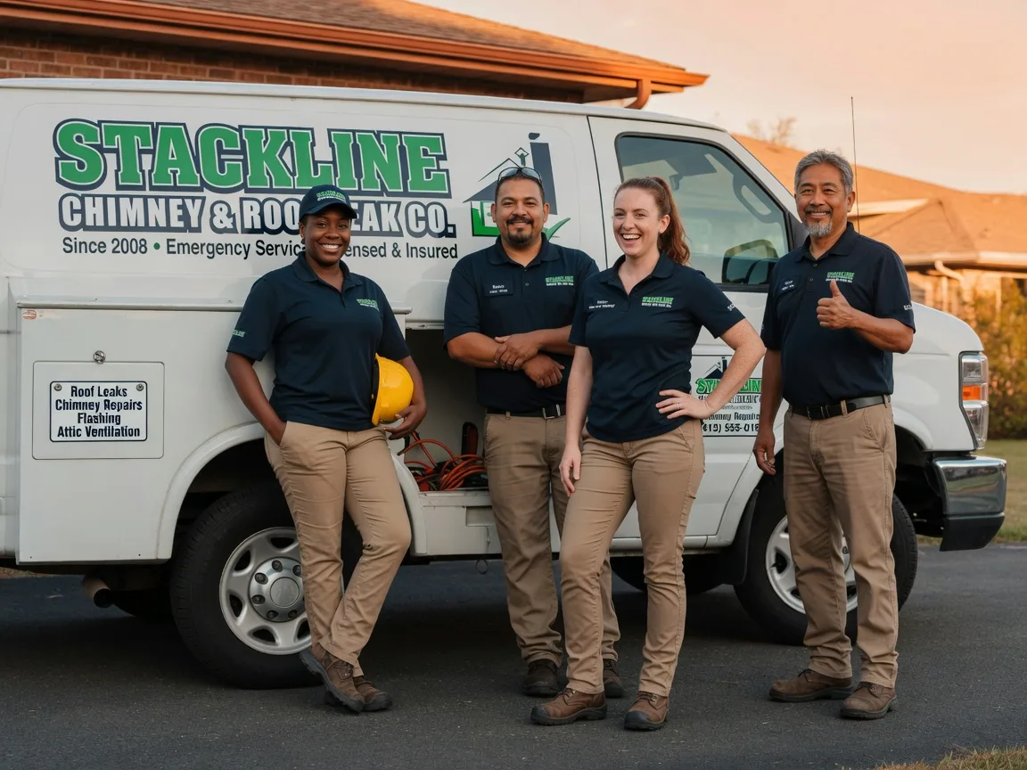Chimney flashing repair company in Jensen, UT